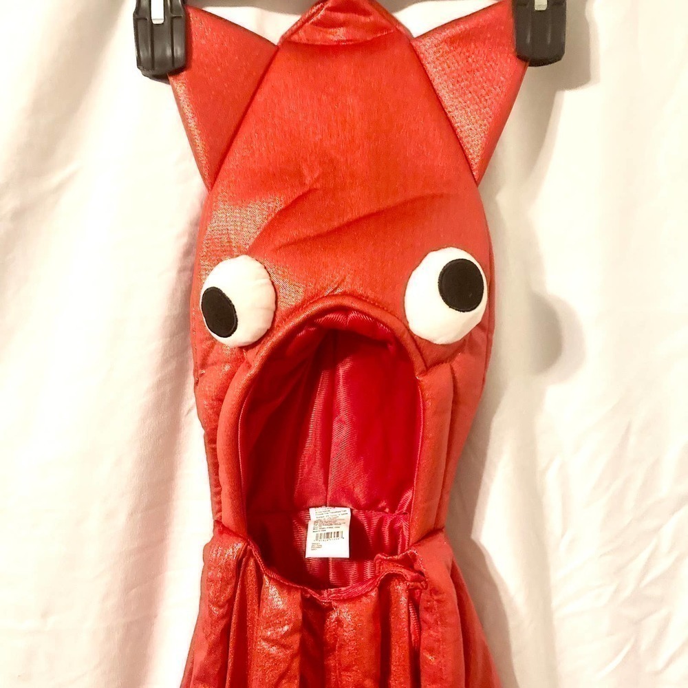 Toddler 18-24M Red Squid Jumpsuit Halloween Costume - Picture 4 of 8
